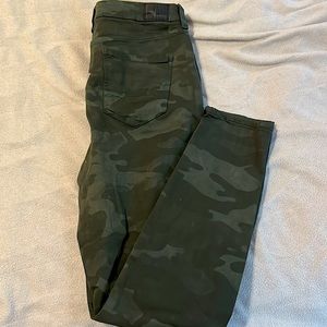 American Eagle high rise camo jeans